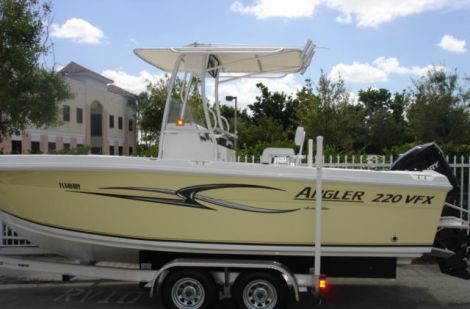 Used Angler Boats For Sale by owner | 2007 Angler 220 VFX